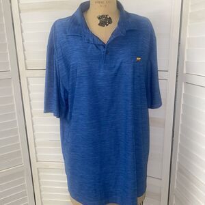 Jack Nicklaus Men's StayDri Blue X-Large Short Sleeve Golf Polo Shirt